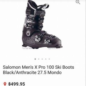 Solomon Energizer X Pro 100 Ski Boots (size 29/11)